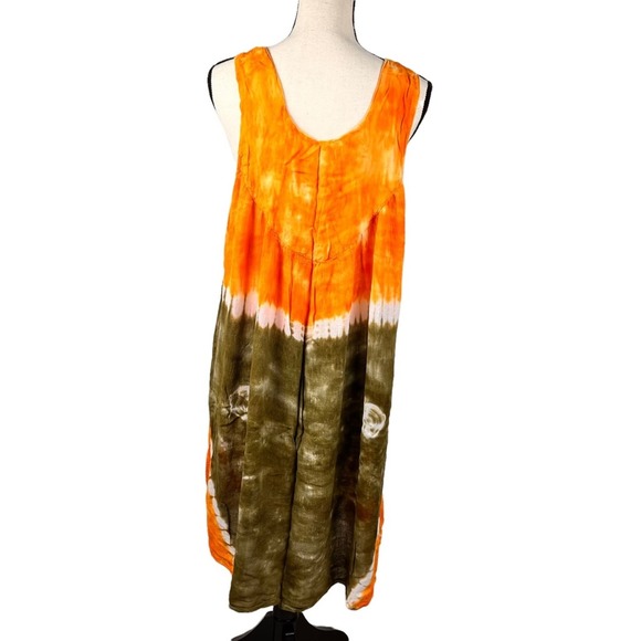 Vintage free size rayon dress - Picture 4 of 8